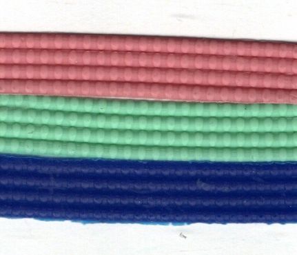 Perlstreifen 2 mm - in verschiedenen Einzelfarben