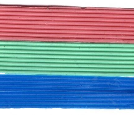 Flachstreifen 1 mm -  in verschiedenen Einzelfarben