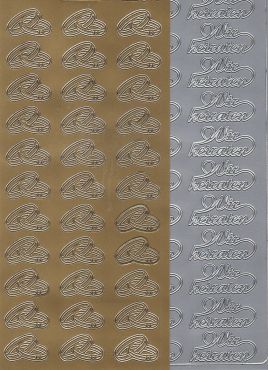 Ziersticker Hochzeit