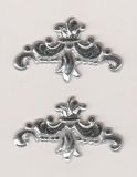 Ornamente-Set  Nr. 01 glanzsilber - Auslaufartikel - max. 8x verfgbar