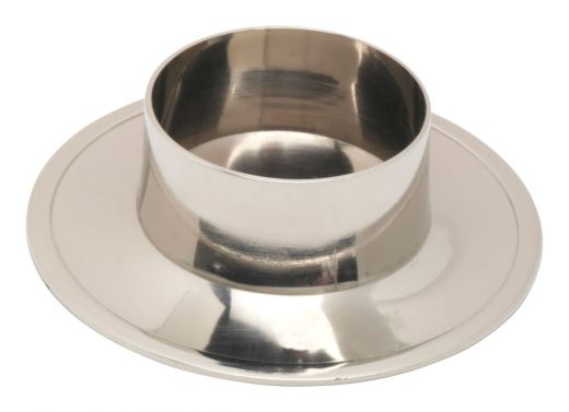 Kerzenhalter 5 A rund silberfarben gl�nzend -f�r Kerzendurchmesser 5 cm