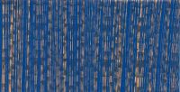 310942-54- Wachsplatte Streifen mittelblau-hologr.gold