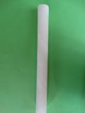 Kommunionkerze 25 % Bienenwachs 500 x 40 mm elfenbein handgeknetet (Marmoreffekt)