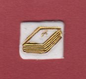 Viereck: Bibel wei-gold  2x2,2 cm