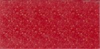 310950-33- Wachsplatte Sterne hologr. rot
