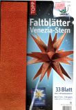 Faltbltter Venezia-Stern -kupfer-  nur noch 1x verfgbar