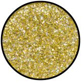 906042 - Hologr. Glitzer Gold-Juwel - mittel - 6 Gramm-Dose