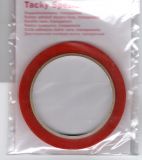 Doppelklebeband transparent - 6mm, 10 m