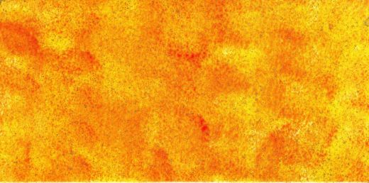 32D7023M- Wachsplatte bedruckt- orange-gelb mit Gold getupft