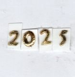 Wachsz. 2025  glanzgold 8 mm -Classic-