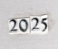 Wachsz. 2025 glanzsilber 12 mm