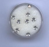 Strass-Chatons , kristall, 4x4mm - 30 Stck
