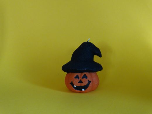 Halloweenkerze K�rbiskopf - nur noch 1x verf�gbar