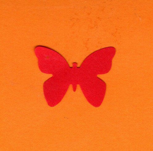 Motivlocher XS mini - Schmetterling II - ca. 0,9 cm  x 0,7 cm
