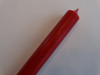 Stabkerze red plum, durchgefrbt, Gre ca. 18 cm x 2,2 cm