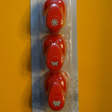 Motivlocher XS (mini) 3er-Set Blte/Schmetterlinge - ca. 9,5 mm
