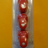 Motivlocher XS (mini) 3er-Set Luftballon/Herz/Sonne - ca. 9,5 mm