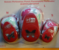Motivlocher 3er Set S-M-L Schmetterlinge