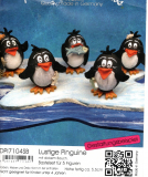 Bastelpackung Lustige Pinguine