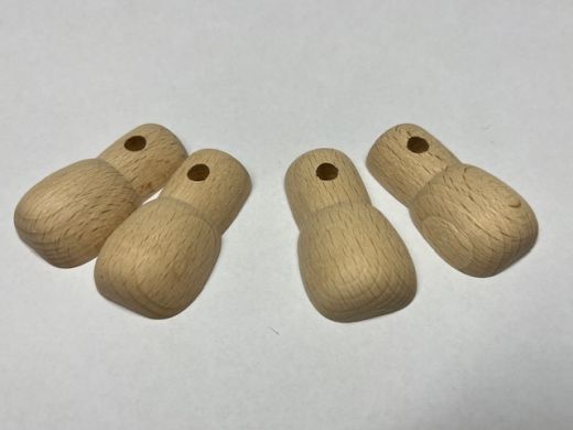 2 Paar Holzf��e  (nur noch 1 Set verf�gbar)