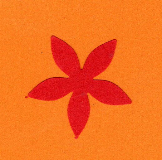 Motivlocher M - Blume II - ca. 3,1 cm