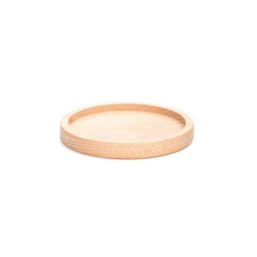 Holzteller Buche 8 H f�r Kerzen bis 8,5 cm