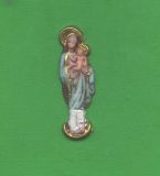 Madonna Nr. 04 / 5,6 cm pastell bemalt