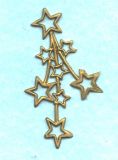 Sternschnuppe gold