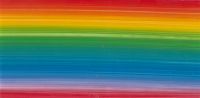310975- Wachsplatte Regenbogen längsgestreift