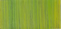 311002- Wachsplatte Streifen gelbgrün-glanzsilber