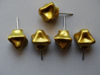 5 Wachsngel Nr. 02 - gold -     1,8x1,8x2,1 cm