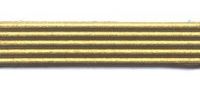 Rundstreifen 2 mm mattgold (broncegold)