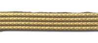 Perlstreifen 2 mm mattgold (broncegold)