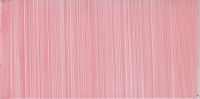310984- Wachsplatte gestreift -weiß auf rosa  - handbemalt