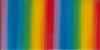 310975Q- Wachsplatte Regenbogen quergestreift