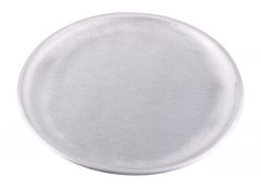 Kerzenteller 14 T rund silber matt (f�r Ying Yang Kerze) - f�r Kerzendurchmesser bis 13,5 cm