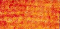 327025M- (B) Wachsplatte getupft orange-gelb-rot auf weiß 327025M- (B) Wachsplatte getupft orange-gelb-rot auf weiß