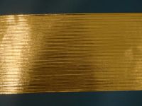 Flachstreifen 2 mm glanzgold - Grobund - 57 Streifen ca. 40 cm lang