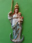 Madonna Nr. 25 / 15 cm pastell bemalt