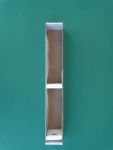 Klarsicht-Karton fr Kommunion-/Taufkerzen 400x40mm - ohne Kerze bitte nicht mehr als 1 Stck bestellen