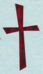 Kreuz Nr. 20 karminrot-weinrot