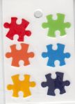 Puzzle-Set 6tlg. 2,5 x 2 cm