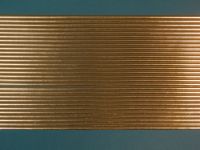 Rundstreifen 4 mm glanzgold - Grobund - 28 Streifen ca. 40 cm lang