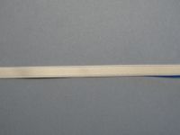 Doppelsatinband weiß 6 mm - 1 Meter