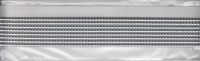 8 Perlstreifen glanzsilber 4 mm  /ca. 25 cm lang
