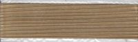 40 Flachstreifen glanzgold 1 mm  / ca. 22 cm lang