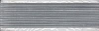 40 Flachstreifen glanzsilber 1 mm  / ca. 22 cm lang
