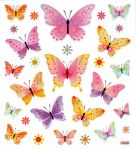 Design-Sticker Schmetterlinge u. Blüten IV - selbstklebend