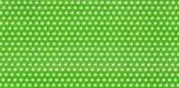 32D1812M- Wachsplatte bedruckt - grün - weiße Schneeflocke