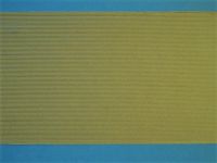 Flachstreifen 1 mm broncegold matt - Grobund - 90 Streifen ca. 40 cm lang